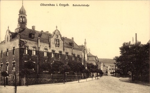 Olbernhau erzgebirge - ak, im