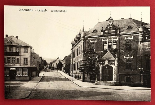Olbernhau erzgebirge um - ak,