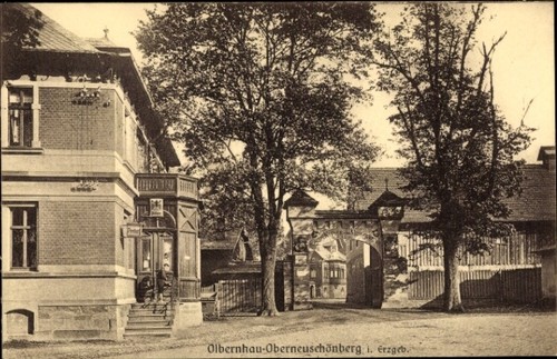 Oberneuschönberg olbernhau - ak,