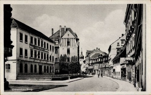 Olbernhau erzgebirge - ak,