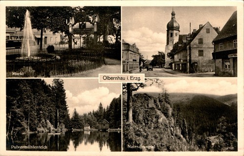 Gruss aus olbernhau - ak,