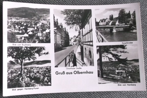 Olbernhau ddr 1960 - olbernhau, ak