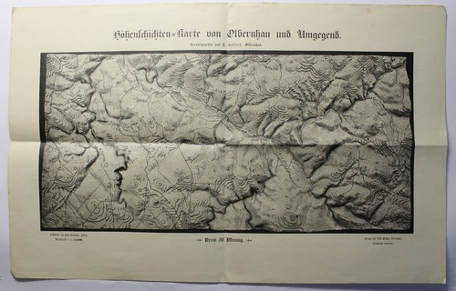 Höhenschichtenkarte olbernhau - höhenschichtenkarte,