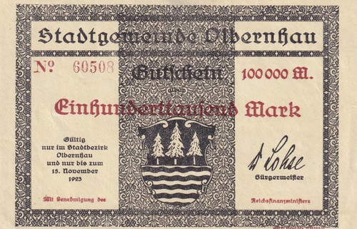 Olbernhau stadt 100 - -,