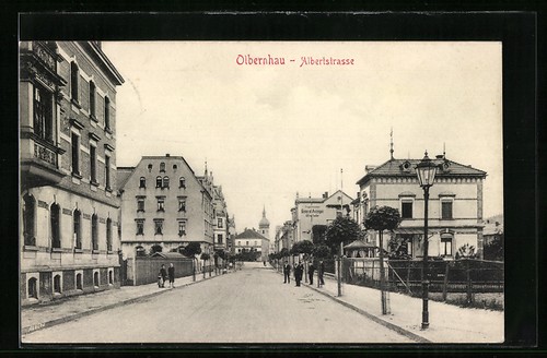 Ansichtskarte olbernhau - ansichtskarte,