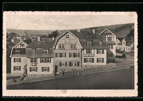 Olbernhau blumenstrasse - ak, olbernhau,
