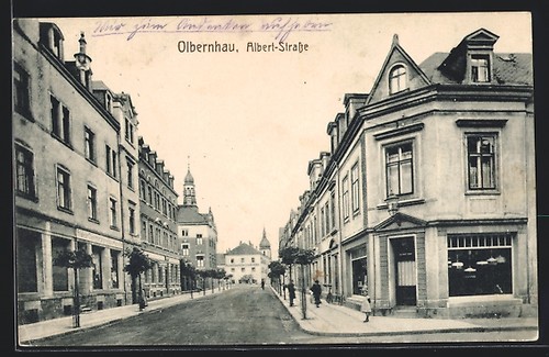 Olbernhau ansichtskarte - olbernhau,,