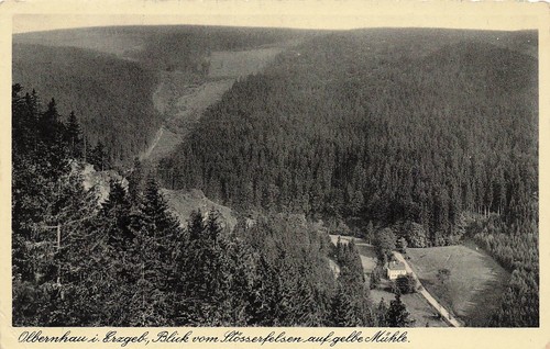 Olbernhau blick - ak,