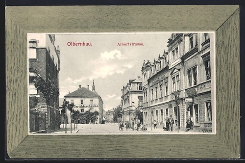 Ansichtskarte olbernhau - ansichtskarte,