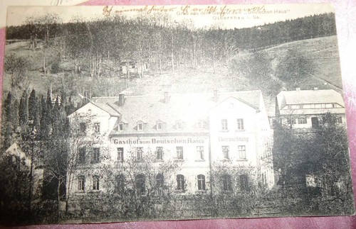 Alte postkarte olbernhau - postkarte,