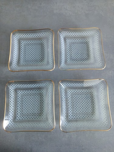 Glasschale mid centur ddr veb - glasschale,