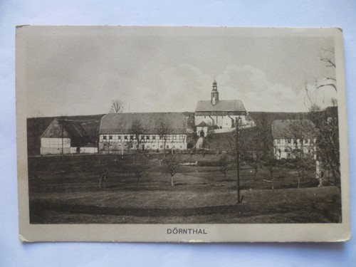 Dörnthal ortsansicht mit - ak,